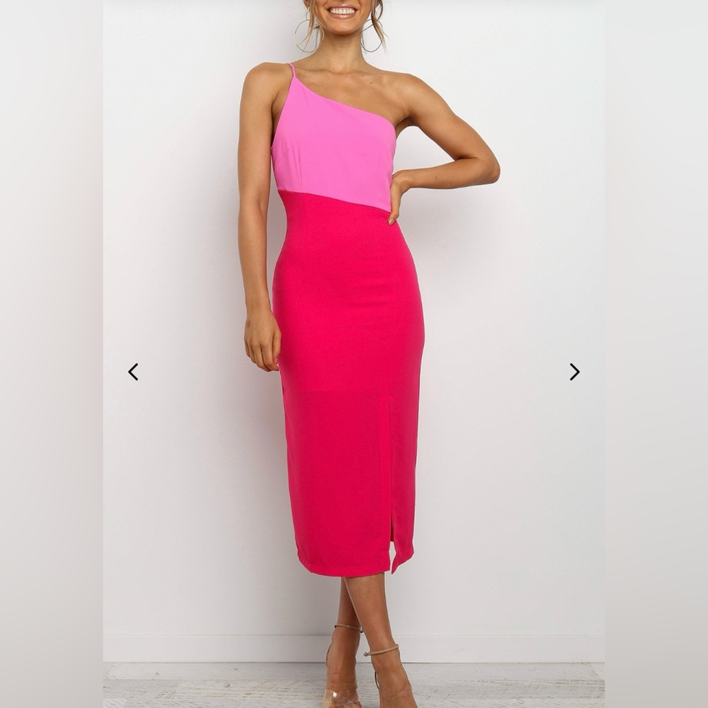 Pink/hot pink dress from Toperth Boutique